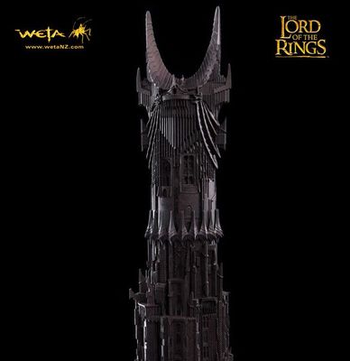 weta魔戒指环王barad-bur索伦堡垒黑塔场景lord of the ring 接单
