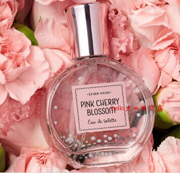 cherry pink,pastel pink etude house爱丽小屋新品pink cherry blossom樱花系列香水30ml