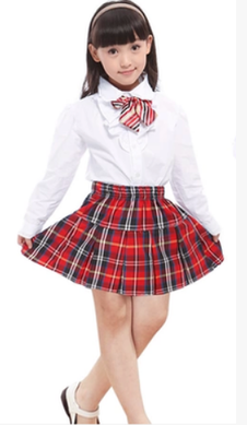 韩版女学生校园服装大合唱服演讲歌唱比赛服装 中学生套装演出服