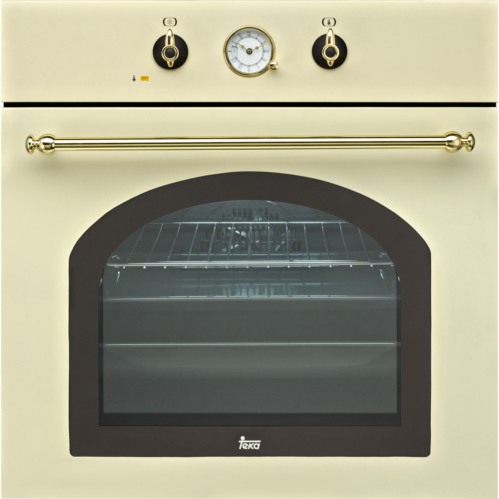 新款原装进口teka德格烤箱hr550 beige b嵌入式电烤箱 白米色烤箱