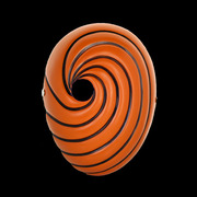 taobao agent COSPLAY道具摆设珍藏版电影火影忍者宇智波带土 阿飞斑晓树脂面具