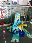 taobao agent 现货英雄联盟LOL琴瑟仙女娑娜经典皮肤琴妈cosplay服装从零开始