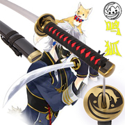 taobao agent 刀剑乱舞鸣狐cos刀 动漫cosplay鸣狐刀剑武器cos道具鹤丸 未开刃