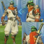 taobao agent 【深艾的小铺】守望先锋青年源氏cos假发青绿色逆冲天假发