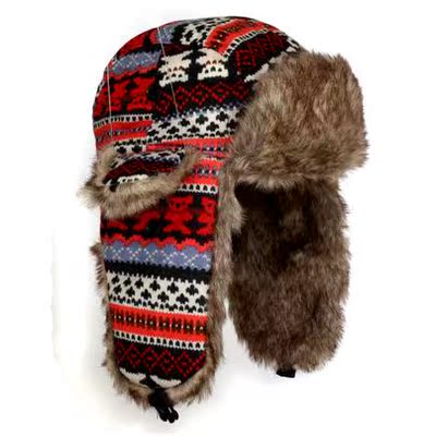 冬季男士帽子防冻防寒帽俄罗斯 军用军品>雷锋帽加厚保暖护耳棉帽