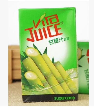 香港进口 维他饮料 甘蔗汁 甘蔗茅根水 休闲饮品 超好喝 250ml*24