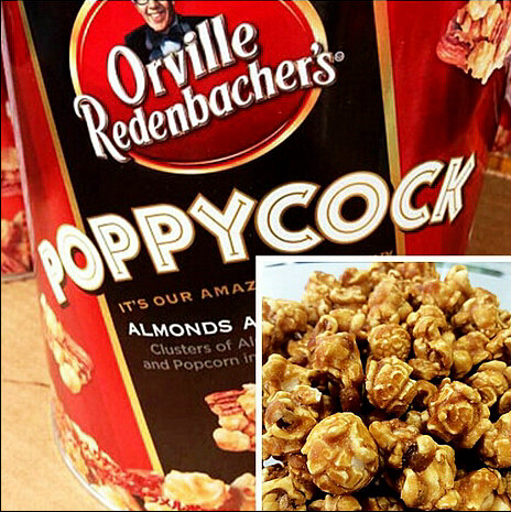 香港代购 美国原装进口poppycock焦糖果仁爆米花爆谷 850g