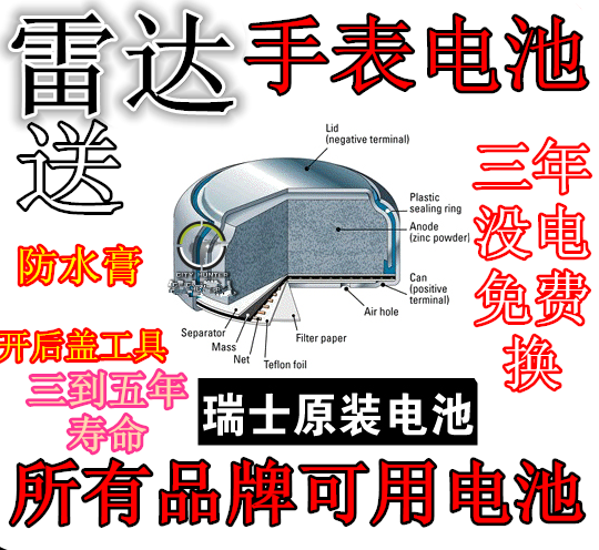 雷達手錶電池rado ren瑞士石英錶 12457096 148.0288.5 129.0533.