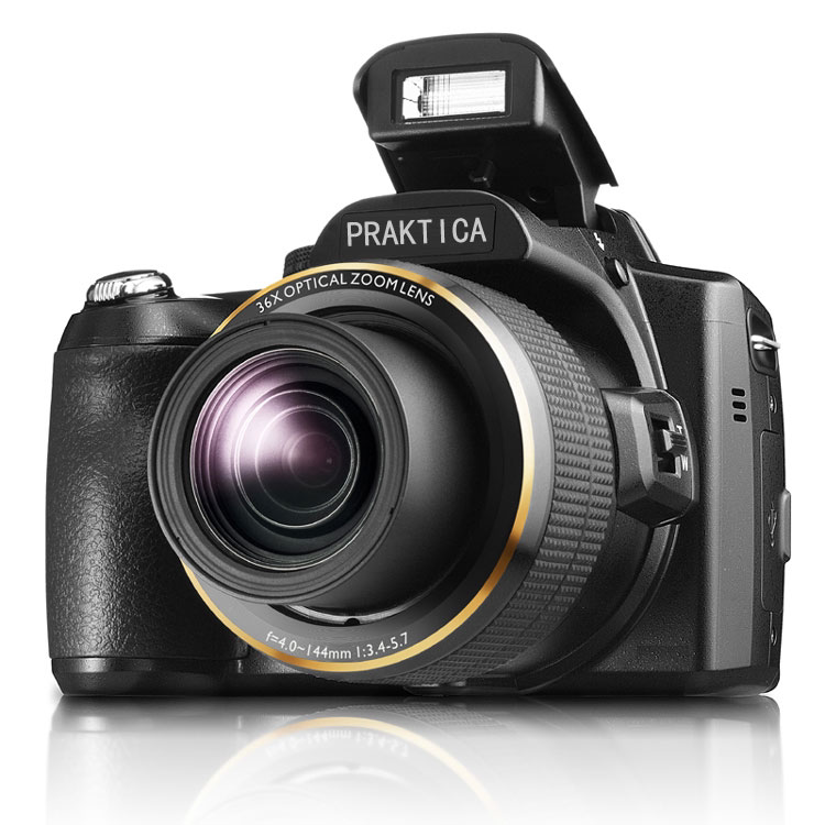 德国praktica/柏卡luxmedia18-z36c高清专业类单反超长焦数码相机