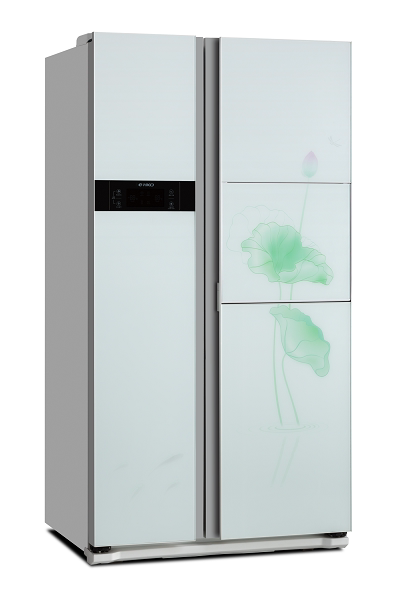 禄凯电器-中韩冰箱-553升出水芙蓉(吧台) 凤冷无霜 对开门 省电