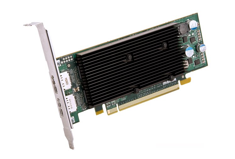 迈创matrox m9128 lp pcie x16 1g 双屏显卡