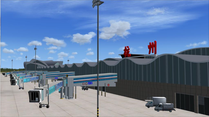 模拟飞行10 fsx 中国地景插件杭州萧山国际机场zshc 买一赠一