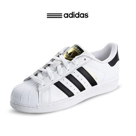 【adidas】阿迪达斯 superstar foundation c77124 男女鞋三叶草