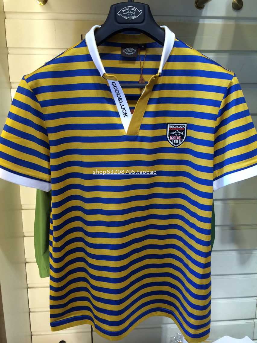 德国鲨鱼goodluck德鲨翻领短袖t恤超值特惠组合套餐任选2件￥598