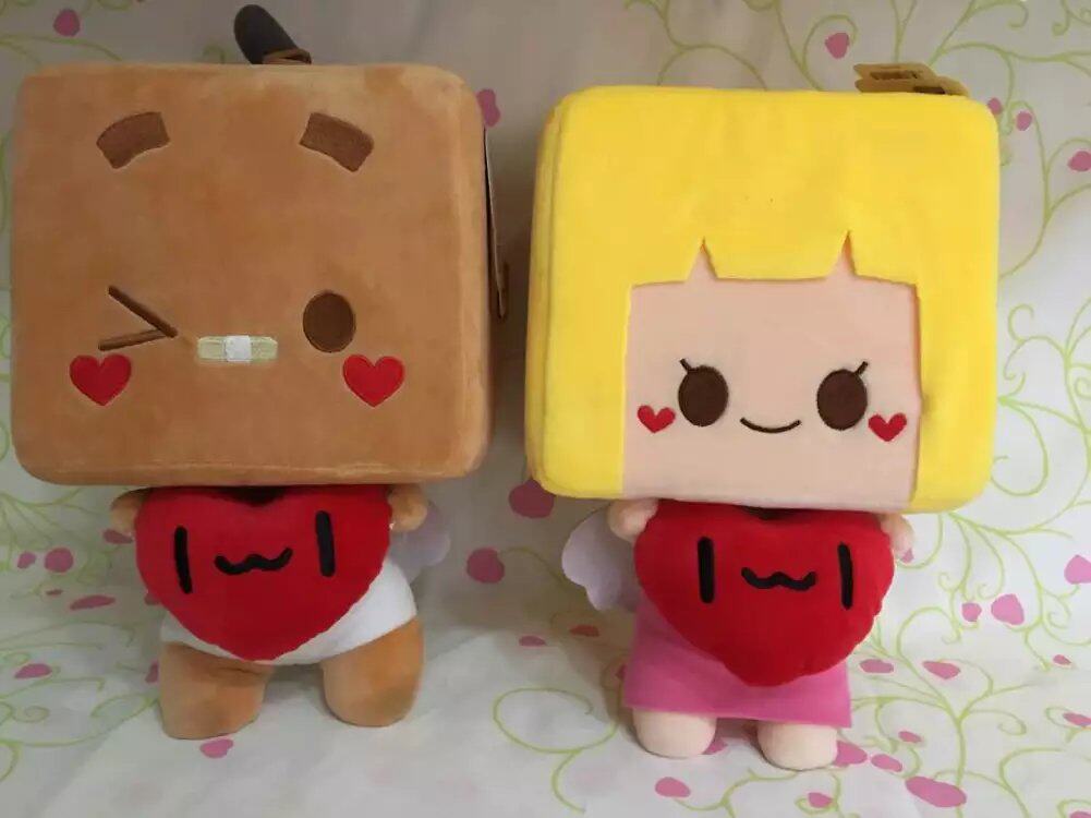 张小盒子公仔天使款大玩家娃娃中号包邮