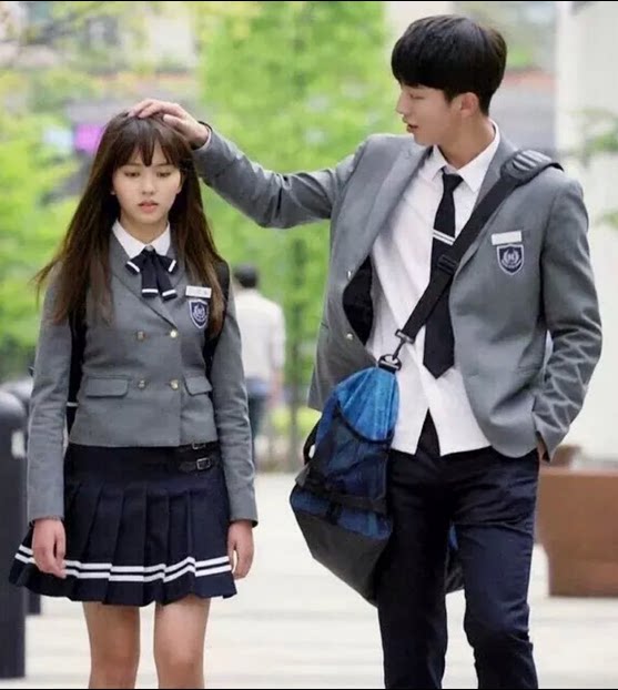 秋冬英伦学院风韩版校服继承者们同款校服韩版制服西服长款学生装