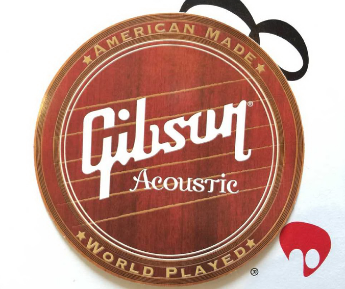 正品保证 gibson logo 原装贴纸 现货