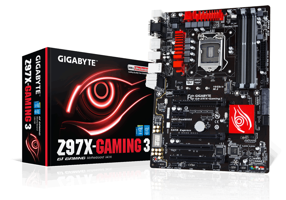 包顺丰 gigabyte/技嘉 z97x-gaming 3游戏主板 z97大板 杀手网卡